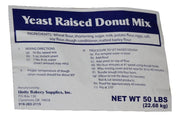 Bakers Table Raised Donut Mix 50# - Donut-Equipment.com