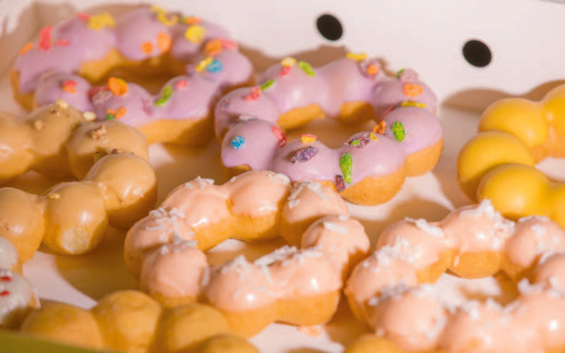 Westco Professional Mochi Donut Mix - 1 60 ounce bag (4.4 lbs) (estimated yield 12 dozen) - Donut-Equipment.com