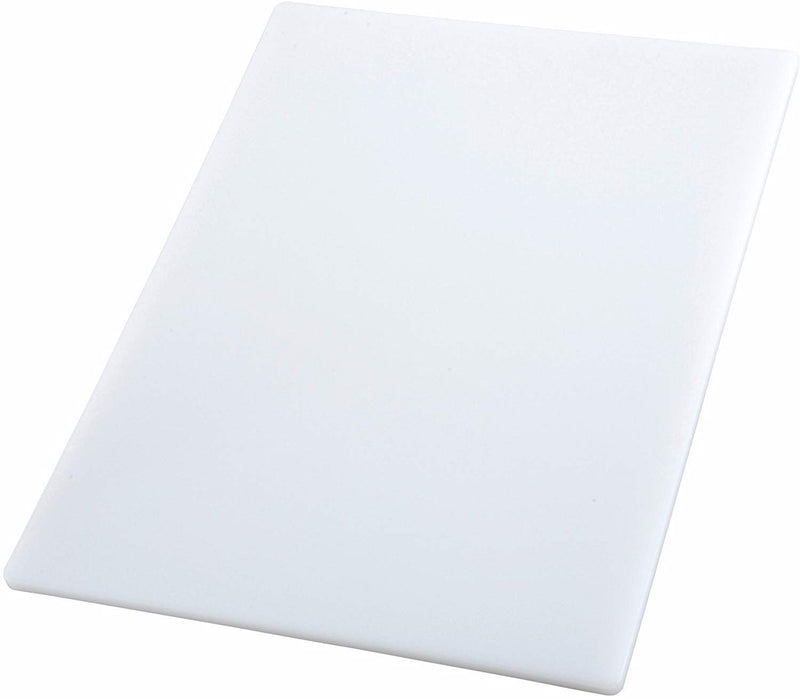 12 x 18 Cutting Board White- Winco - Donut-Equipment.com