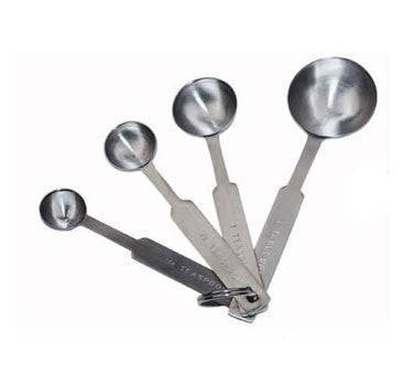Deluxe Measuring Spoons, 4 piece set - Donut-Equipment.com
