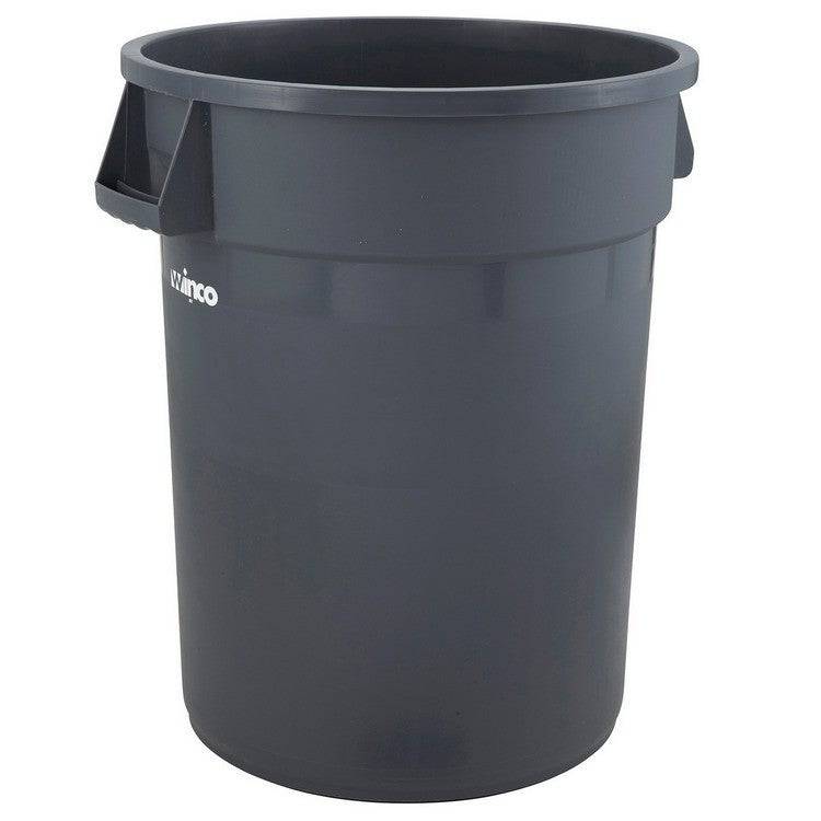 Winco PTC-44G Trash Can, 44 Gal, Gray - Donut-Equipment.com