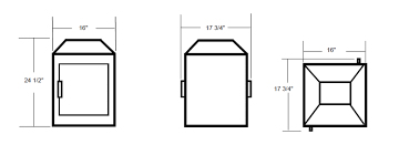 Two Door Warmer and Merchandiser for Cooked Foods Display for Service Counter