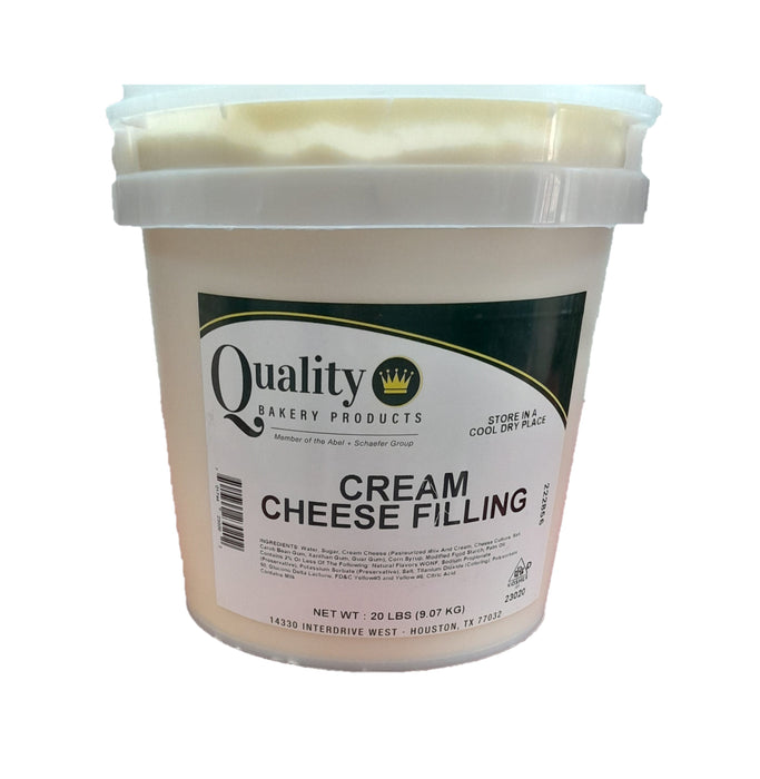 Quality Cream Cheese Filling 20 lb - Donut-Equipment.com