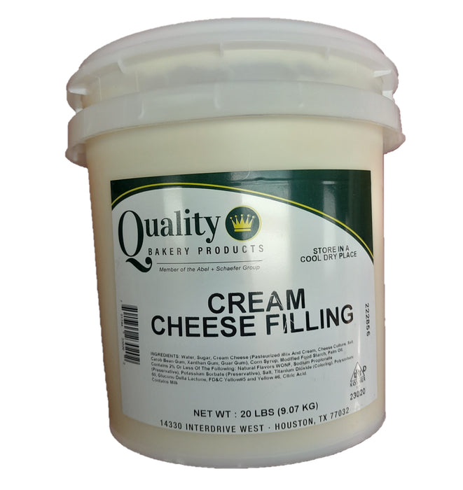 Quality Cream Cheese Filling 20 lb - Donut-Equipment.com